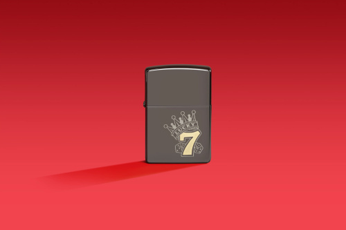 Зажигалка ZIPPO Счастливая 7 | Lucky 7 Design 48913